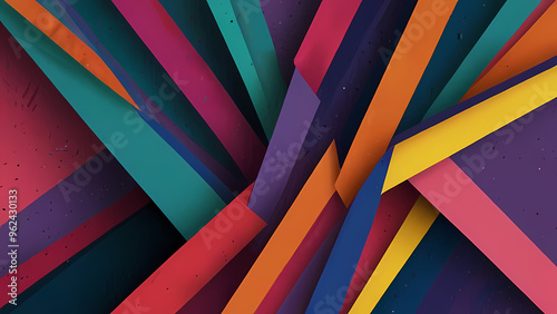 Wallpaper Mural Vibrant Modern Art Torontodigital.ca