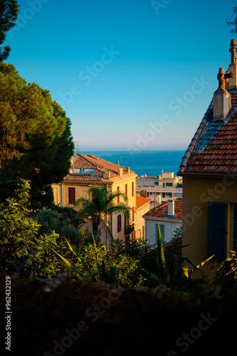 Sunset over Cannes - France