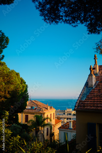 Sunset over Cannes - France