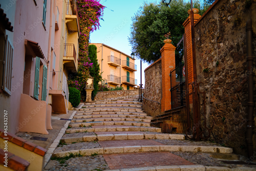 Fototapeta premium Streets of Cannes at summer
