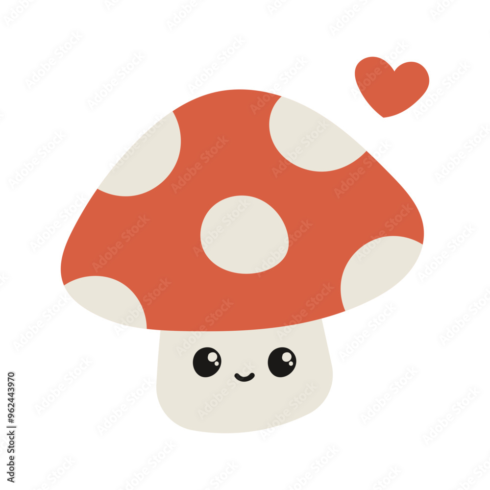 Mushroom cartoon vector illustration Mushroom cartoon vector illustration