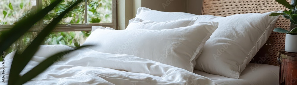 Fair trade organic cotton bedding set, ethical home textiles, sustainable lifestyle