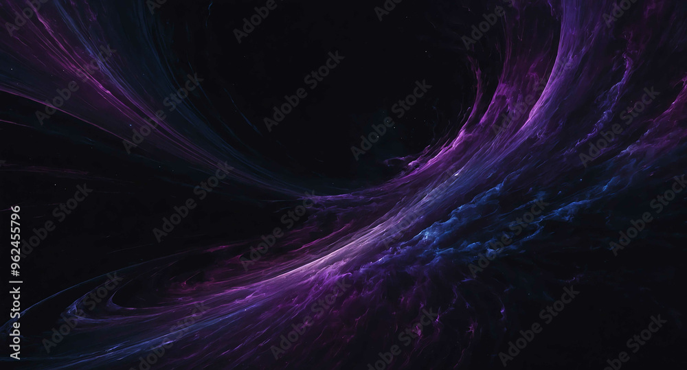 Purple swirling shapes dark sky abstract background Purple swirling shapes dark sky abstract background