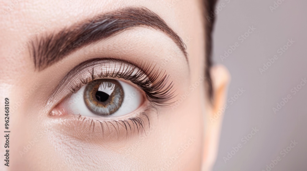 Naklejka premium Closeup of a Woman's Eye