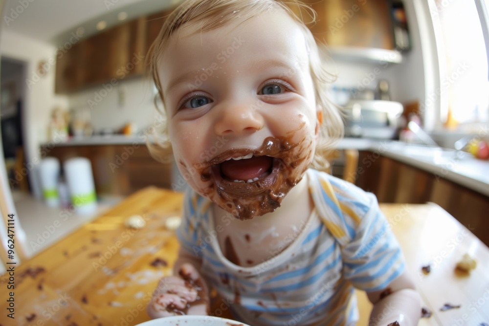 This precious boy joyful innocence shines warm portrait. Ice cream makes this child's day. Capturing essence of happiness child's laughter. This precious boy joyful innocence shines warm portrait. Ice cream makes this child's day. Capturing essence of happiness child's laughter.