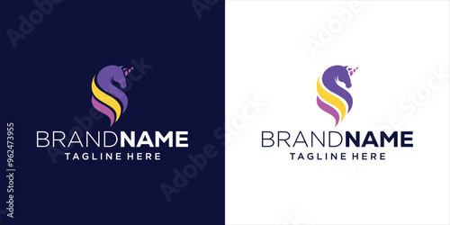 Creative Unicron Initial S Logo Design, Design Inspiration, Illustration, Vector