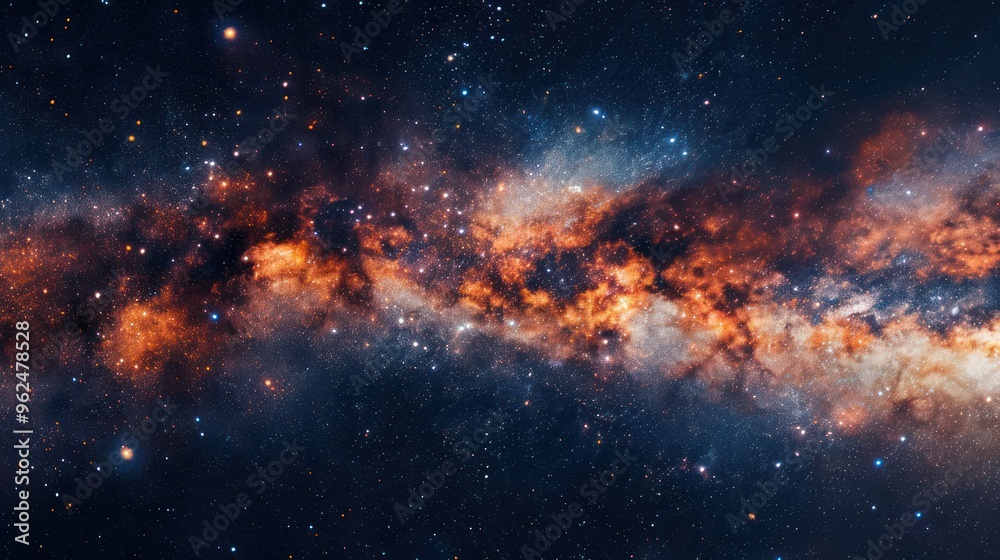 A Cosmic Tapestry of Stars and Nebulae in the Milky Way A Cosmic Tapestry of Stars and Nebulae in the Milky Way