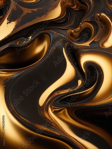 abstract background with waves