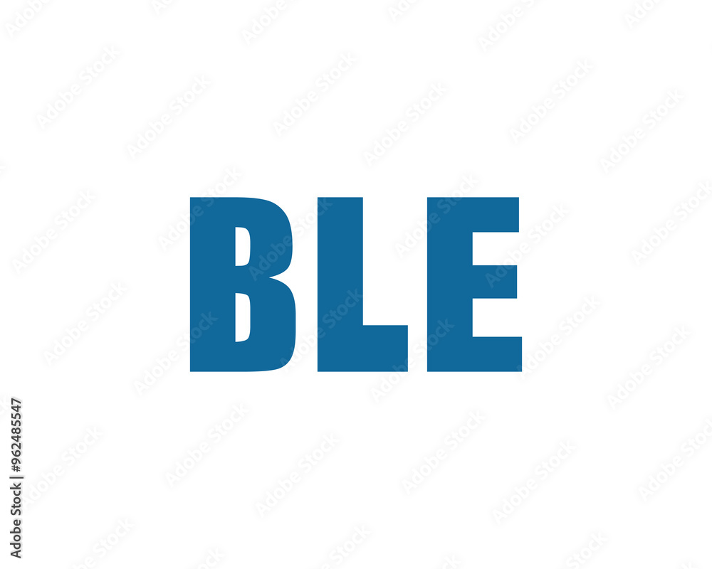 BLE logo design vector template. BLE BLE logo design vector template. BLE