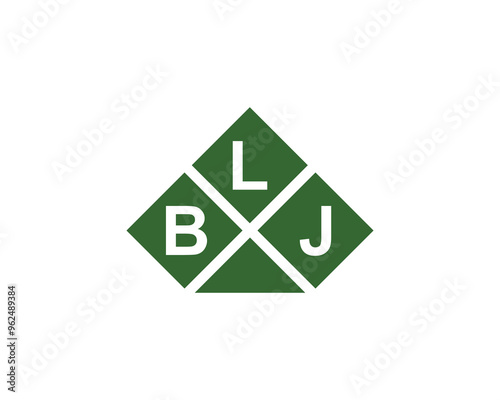 Free Download BLJ logo design vector template. BLJ - GFXLoad