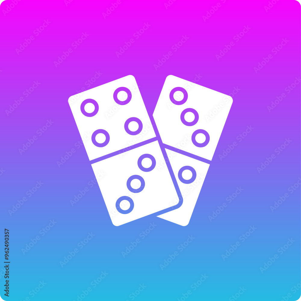 Dominoes Icon Dominoes Icon