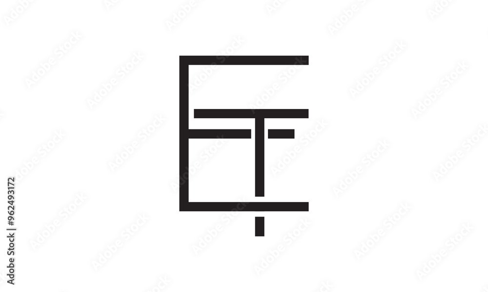 e t et te initial logo design vector, ET, TE Logo Monogram Design e t et te initial logo design vector, ET, TE Logo Monogram Design