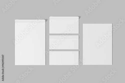 Envelope Mockup of an envelope used in every event  whether formal