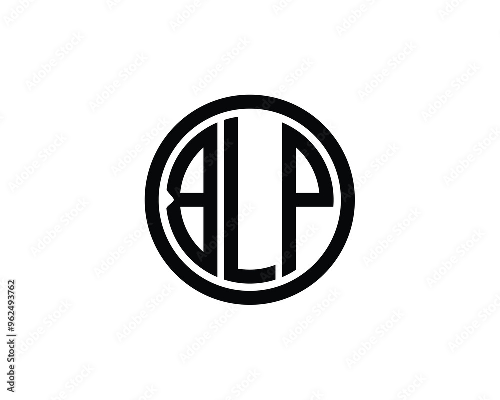 BLP logo design vector template. BLP BLP logo design vector template. BLP