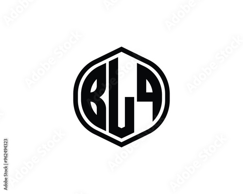 BLQ logo design vector template. BLQ