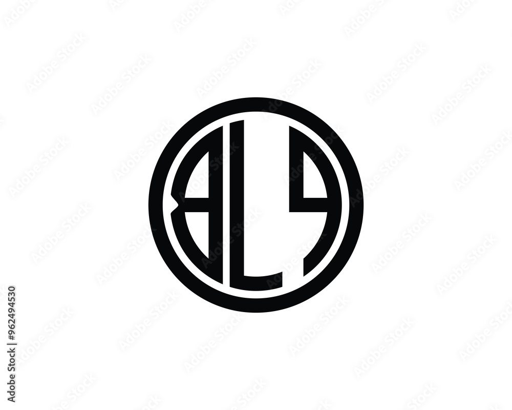 BLQ logo design vector template. BLQ BLQ logo design vector template. BLQ
