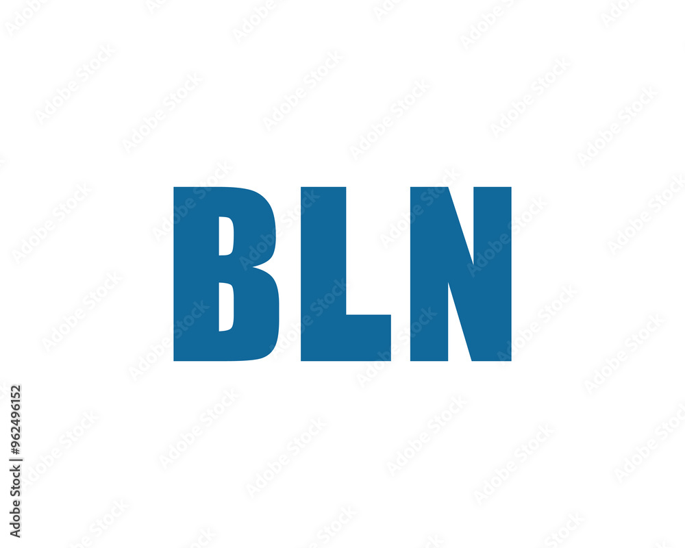 BLN Logo design vector template. BLN BLN Logo design vector template. BLN