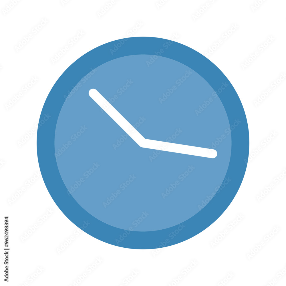 Clock, Web, Device and App Flat Icon Set Clock, Web, Device and App Flat Icon Set