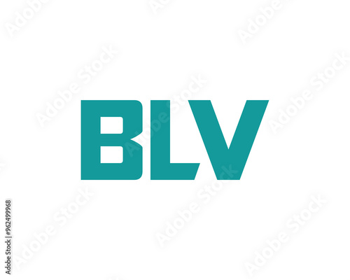 BLV Logo design vector template. BLV photo