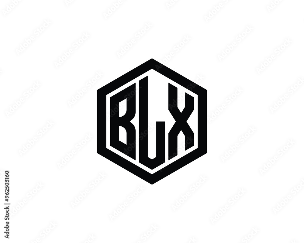 BLX logo design vector template. BLX BLX logo design vector template. BLX