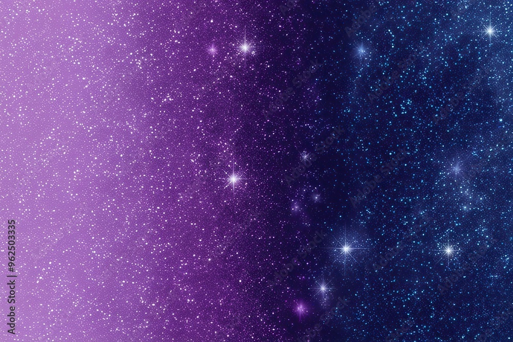 Fototapeta premium Enchanting Navy and Lilac Radiant Shimmer Gradient Background