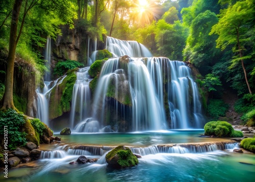 waterfall in the forest