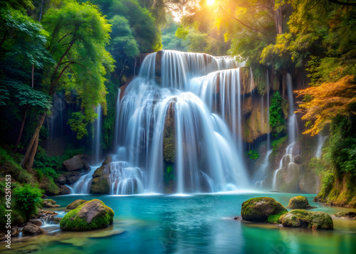 waterfall in the forest