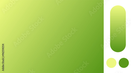 Yellow green and green gradient background with light blurred pattern. Abstract illustration with gradient blur design. Blurred colored abstract background. Colorful gradient. Vector illustration