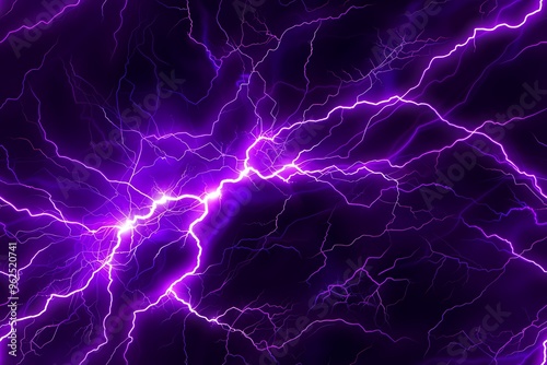 Wallpaper Mural Purple Lightning Bolt Abstract Background Torontodigital.ca