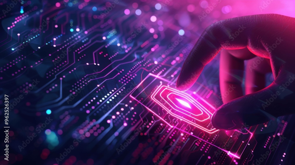 A person interacts with a virtual shield for cyber security and data protection on the internet, highlighting secure access, encrypted connections, and password-protected systems.
A person interacts with a virtual shield for cyber security and data protection on the internet, highlighting secure access, encrypted connections, and password-protected systems.