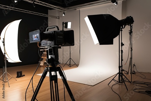 Advanced Techniques for Video Production and Lighting Innovations in Studio Settings photo