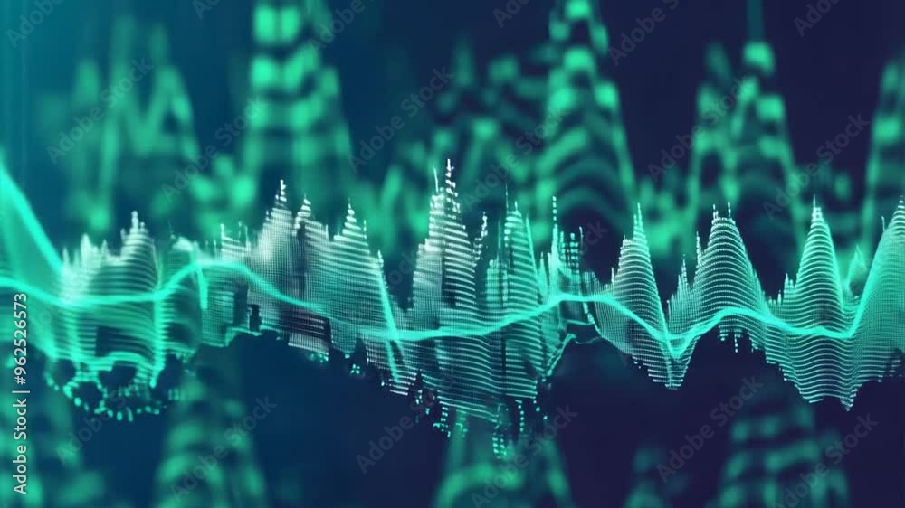 Abstract Data Flow: A mesmerizing visual representation of data flow ...