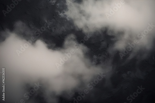 Noir Ash Mist Texture with Cloudy Contrast for Creative Backgrounds