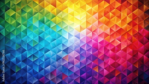 Abstract geometric background with vibrant colors , abstract, geometric, background, vibrant, colors, shapes, design