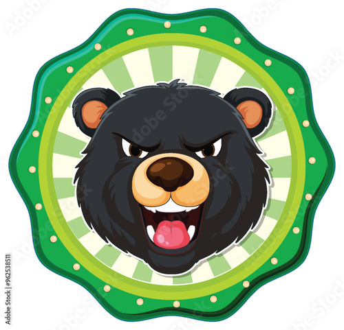 Angry Bear Emblem