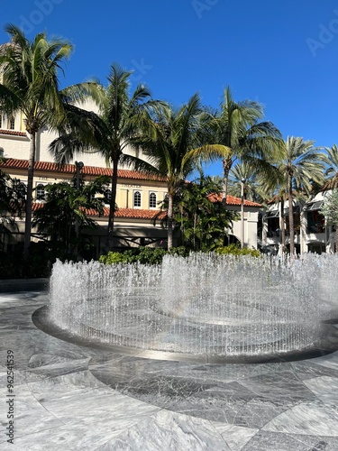 fountain in the park