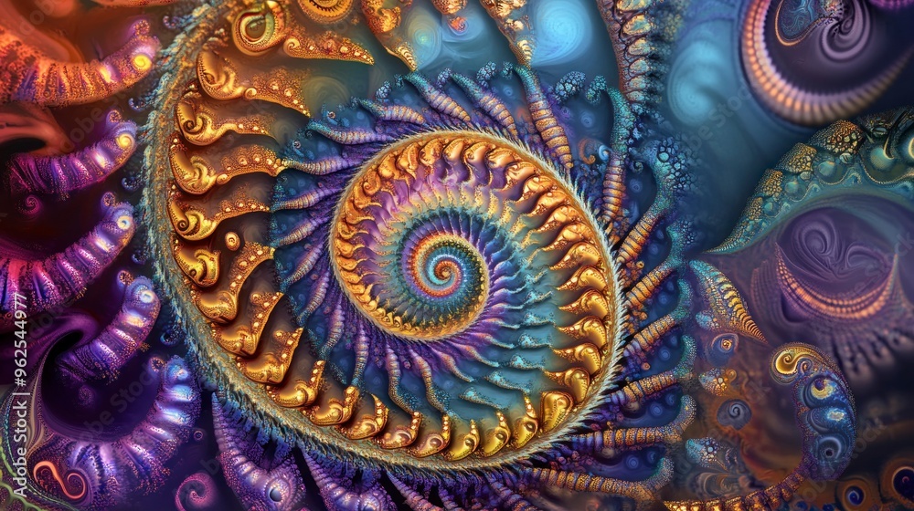 Abstract Spiral Artwork Abstract Spiral Artwork