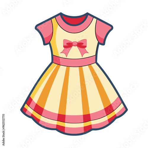 vector babydoll dress