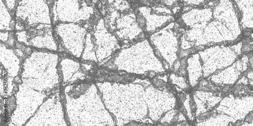 Distressed Grunge Texture. Seamless Pattern. A close-up of polished white marble with subtle gray veining, showcasing its elegant and timeless beauty.