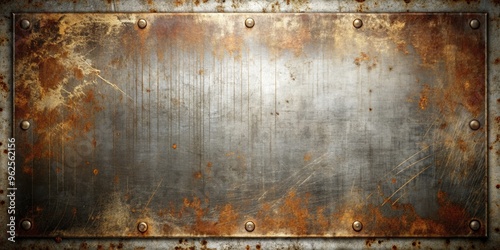 Grunge metal background with scratches and cracks, grunge, metal, background, texture, scratches, cracks, distressed, weathered