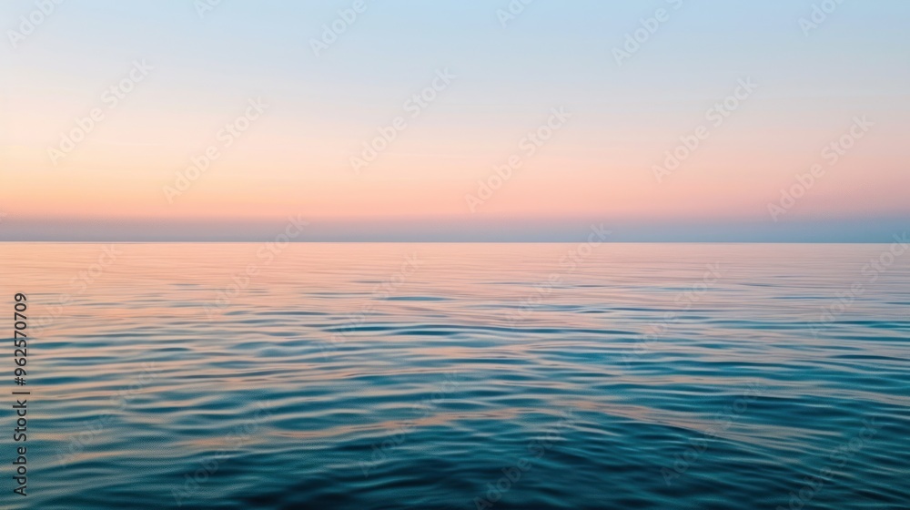Tranquil Ocean Sunset Tranquil Ocean Sunset