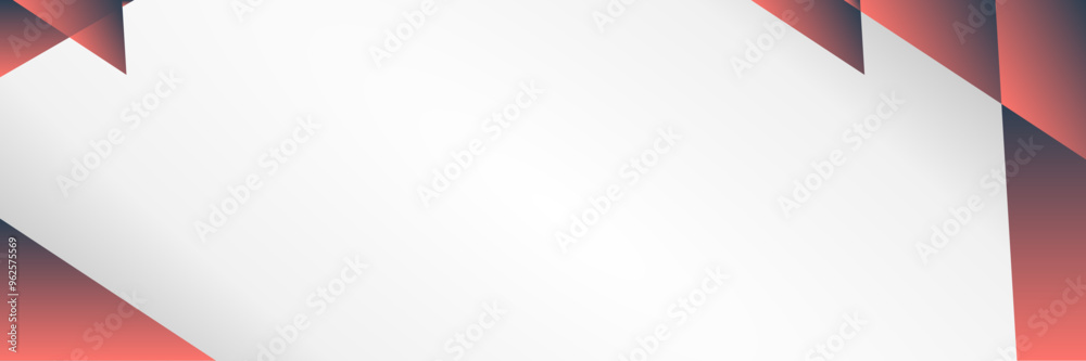 A white background with red and gray triangular shapes at the edges. A white background with red and gray triangular shapes at the edges.