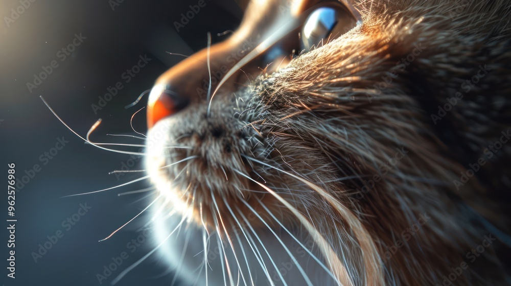 Close-up of a Cat's Face Close-up of a Cat's Face