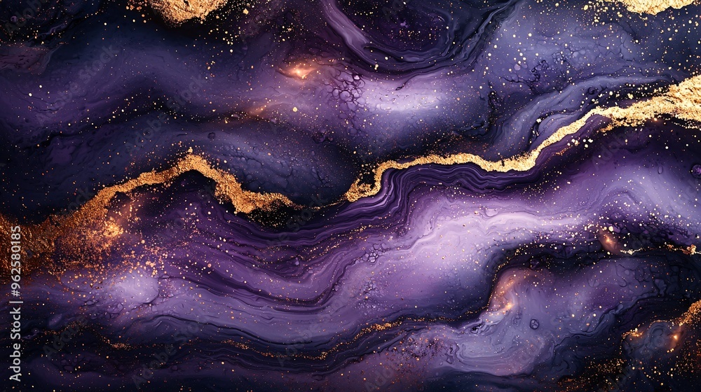 A vibrant, abstract purple marble background with swirling gold accents that create a sense of energy and movement. A vibrant, abstract purple marble background with swirling gold accents that create a sense of energy and movement.
