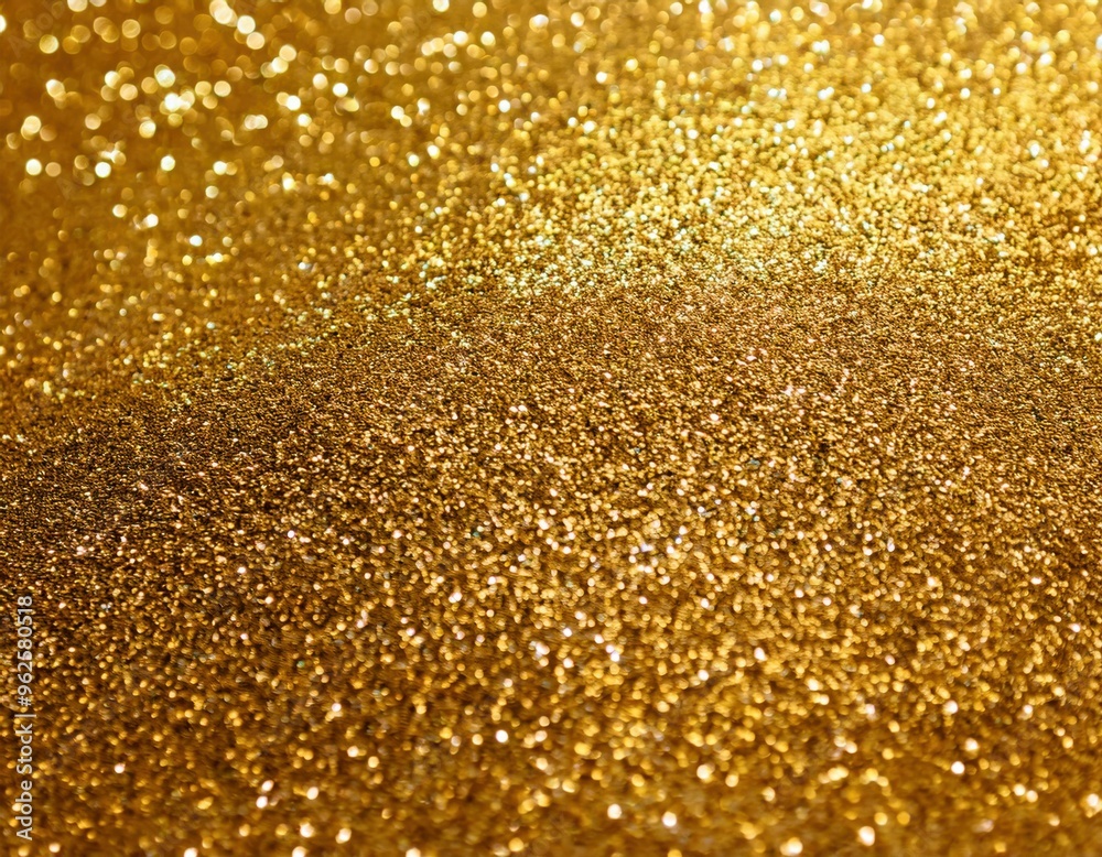Shimmering Gold Glitter Texture