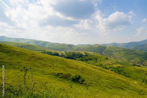 Hills Landscape Background