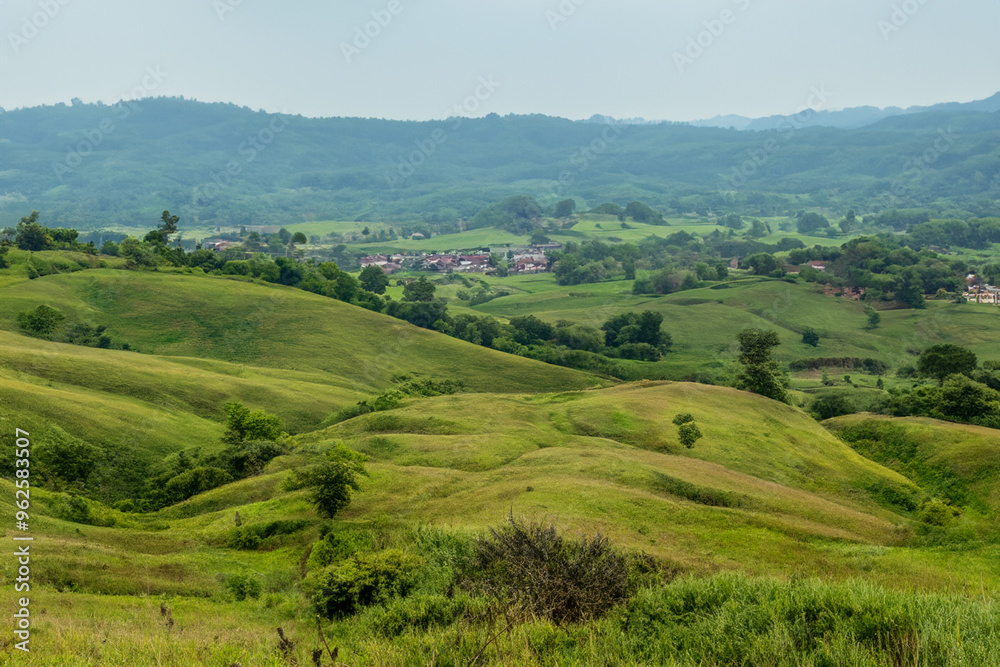 Hills Landscape Background