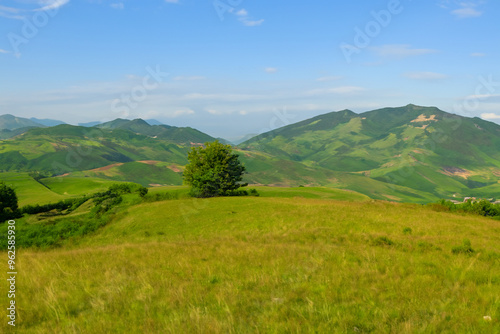 Hills Landscape Background