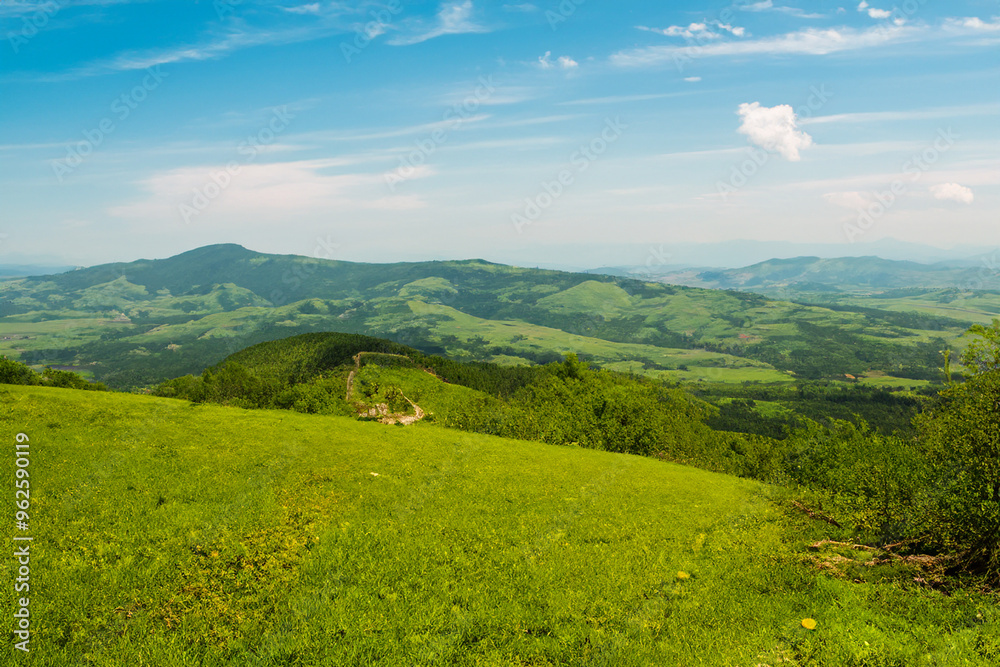 Obraz premium Hills Landscape Background