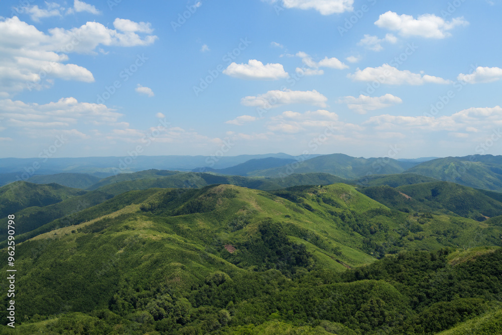 Fototapeta premium Hills Landscape Background